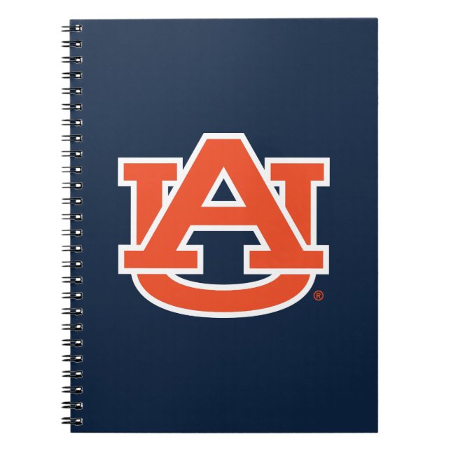 Auburn Universiteten | Auburn UA Logotyp Anteckningsbok (Framsidan)