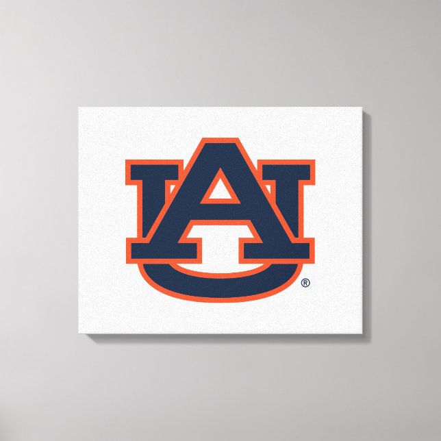 Auburn Universiteten | Auburn UA Logotyp Canvastryck (Framsida)