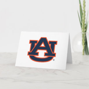 Auburn Universiteten   Auburn UA Logotyp Kort
