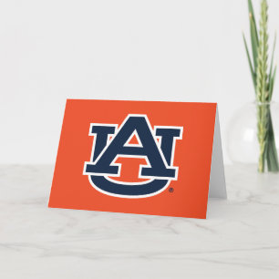 Auburn Universiteten   Auburn UA Logotyp Kort