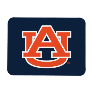 Auburn Universiteten | Auburn UA Logotyp Magnet