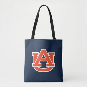 Auburn Universiteten   Auburn UA Logotyp Tygkasse