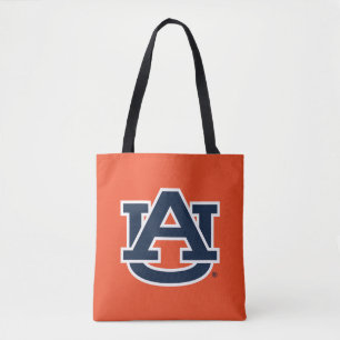Auburn Universiteten Auburn UA Logotyp Tygkasse