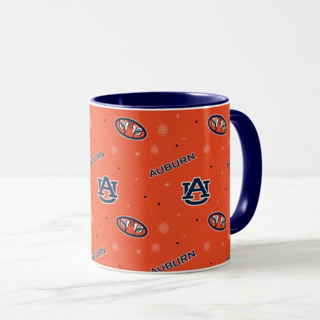 Auburn Universiteten | Helgdag Mönster Mugg (Framsida höger)