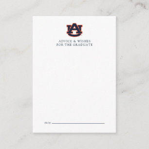 Auburn Universiteten Studenten Auburn Tigers Anteckningskort