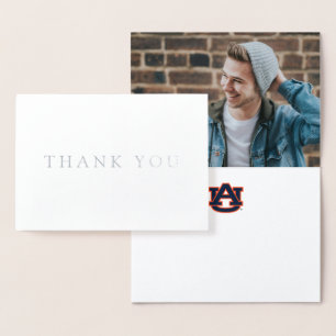 Auburn Universiteten Studenten   Auburn Tigers Folierat Kort