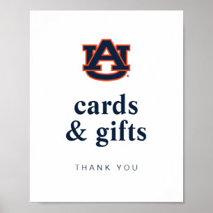 Auburn Universiteten Studenten Auburn Tigers Poster