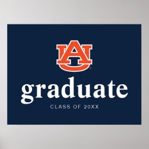 Auburn Universiteten Studenten - Auburn Tigers Poster