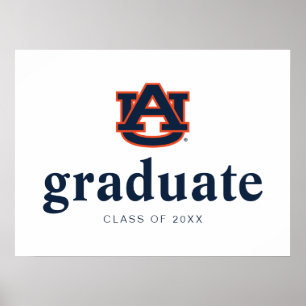 Auburn Universiteten Studenten Auburn Tigers Poster
