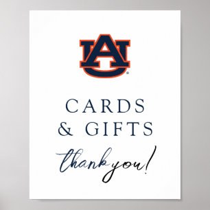 Auburn Universiteten Studenten Auburn Tigers Poster