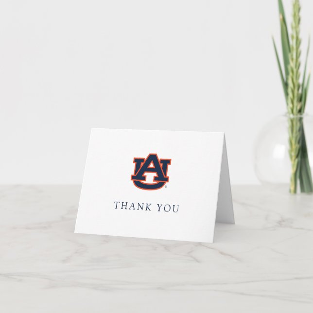 Auburn Universiteten Studenten | Auburn Tigers Tack Kort (Framsida)