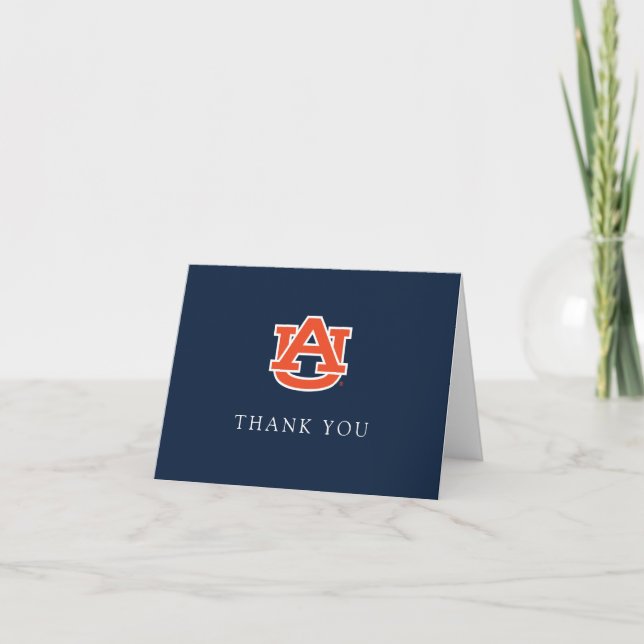 Auburn Universiteten Studenten - Auburn Tigers Tack Kort (Framsida)