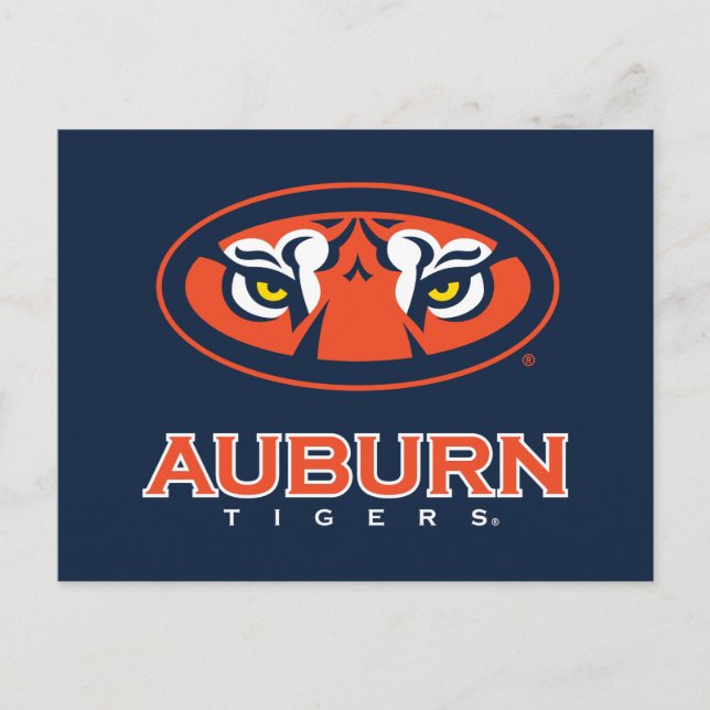 Auburn University | Auburn Tigers Vykort (Framsida)
