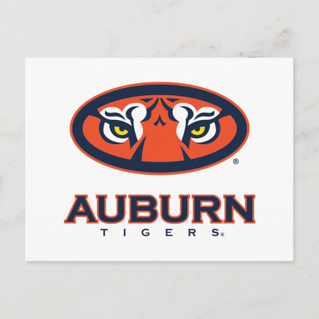 Auburn University | Auburn Tigers Vykort (Framsida)