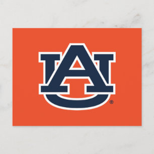 Auburn University Auburn UA-logotyp Vykort