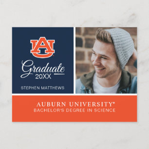 Auburn University   Examen Meddelande Vykort