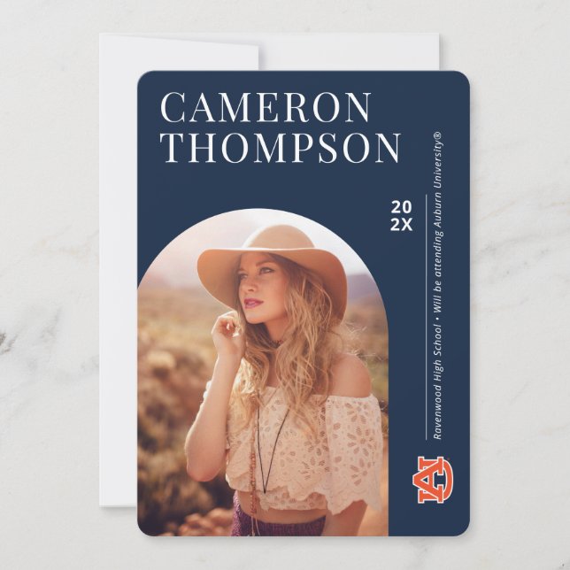 Auburn University | Framtida examen Inbjudningar (Framsida)