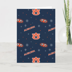 Auburn University Högtidsmönster Helgkort