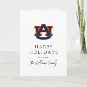 Auburn University Högtidsmönster Helgkort