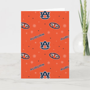 Auburn University Högtidsmönster Helgkort