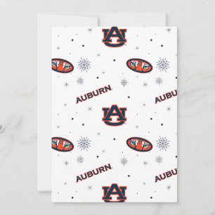 Auburn University Högtidsmönster Julkort