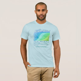 AUC-regler, fisk - grön, anpassad text, ljus T Shirt