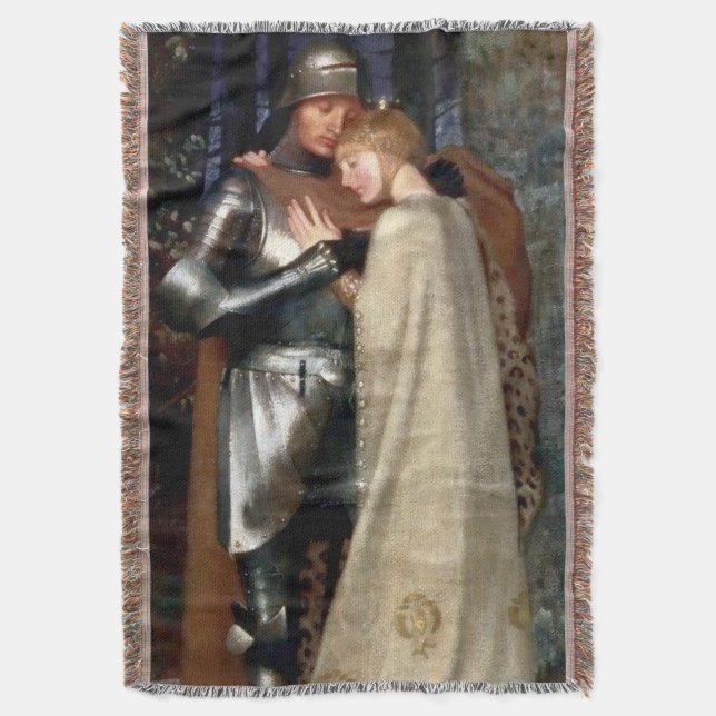 Aucassin och Nicolette Medieval Painting by Marian Filt (Framsidan Vertikal)
