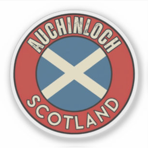Auchinloch, Skottland Klistermärken