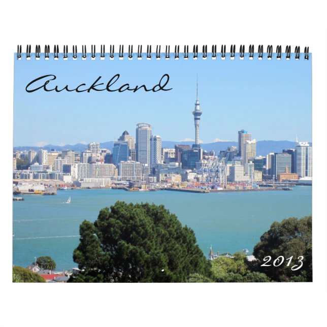 auckland 2013 kalender (Omslag)