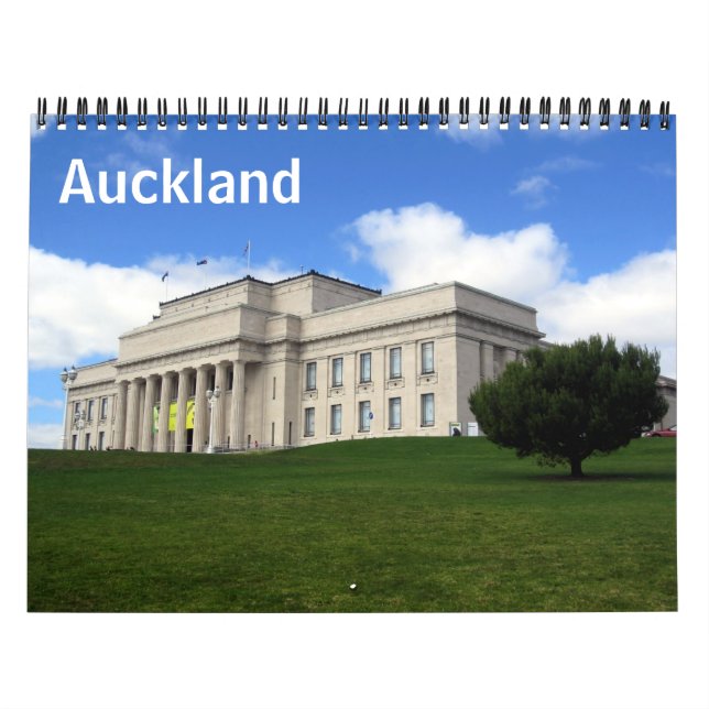 Auckland 2025 kalender (Omslag)