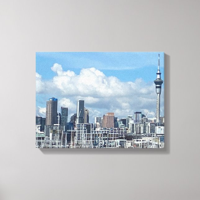 Auckland Canvas Konst (Framsida)