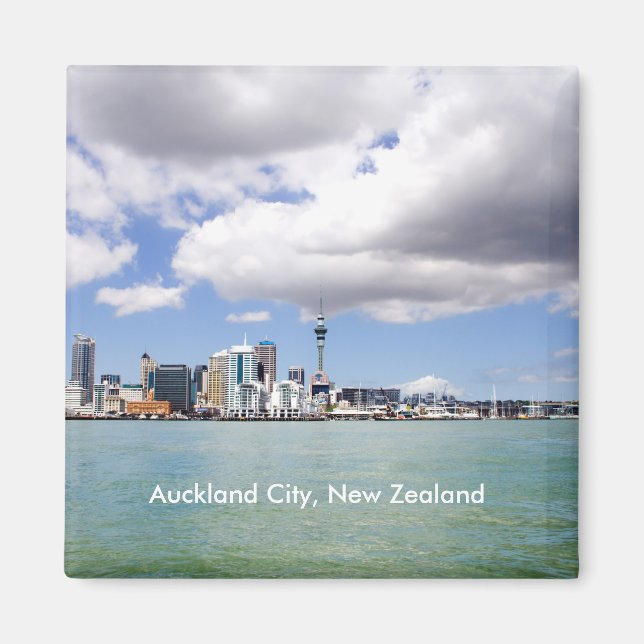 Auckland City, Nya Zeeland Magnet (Framsidan)