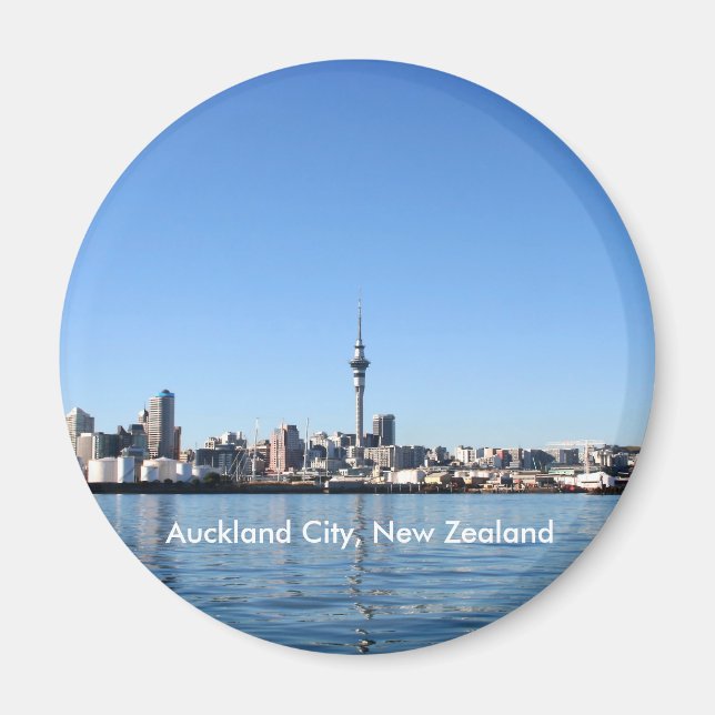 Auckland City, Nya Zeeland Magnet (Framsidan)