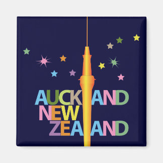 Auckland City Nya Zeeland Magnet