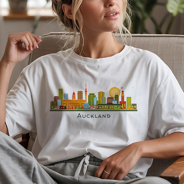 Auckland Citys silhuett T Shirt (Skapare uppladdad)