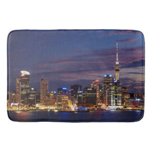 Auckland Citys siluett Badrumsmatta
