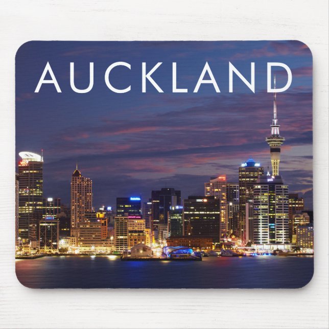 Auckland Citys siluett Musmatta (Framsidan)