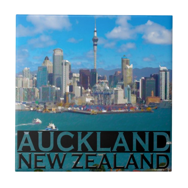 Auckland Kakelplatta (Framsidan)