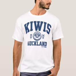 Auckland Kiwis - Vintage Style_Blau T Shirt
