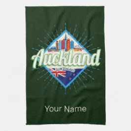 Auckland New Zealand retro vintage Kökshandduk