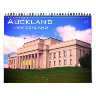 Auckland Nya Zeeland Kalender