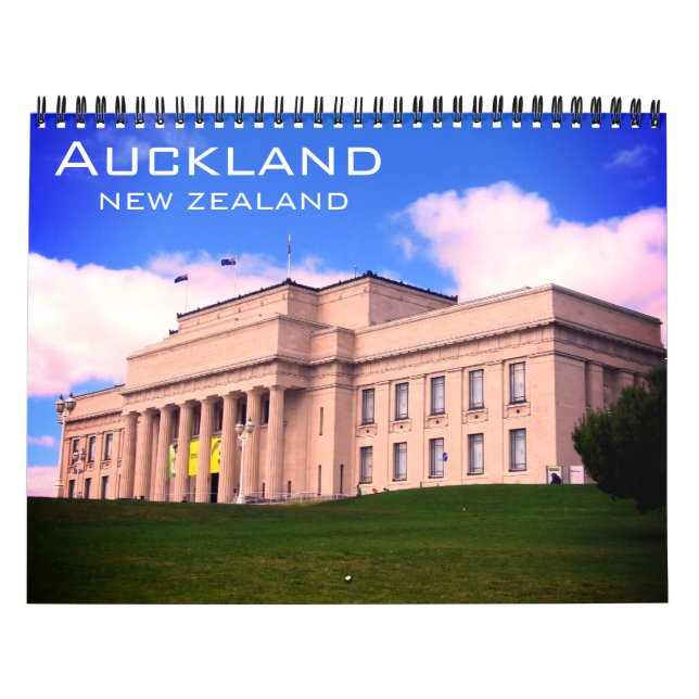 Auckland Nya Zeeland Kalender (Omslag)