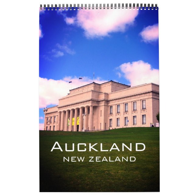 Auckland Nya Zeeland Kalender (Omslag)