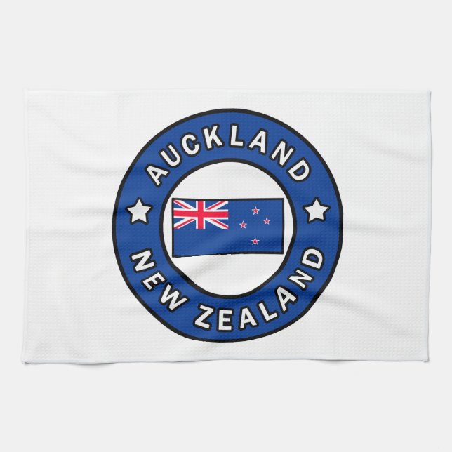 Auckland Nya Zeeland Kökshandduk (Horisontell)
