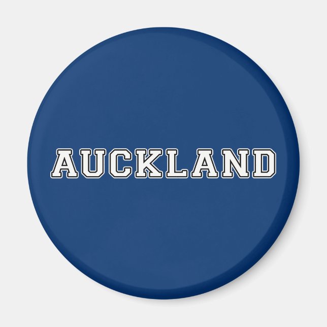 Auckland Nya Zeeland Magnet (Framsidan)