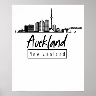 Auckland, Nya Zeeland Poster