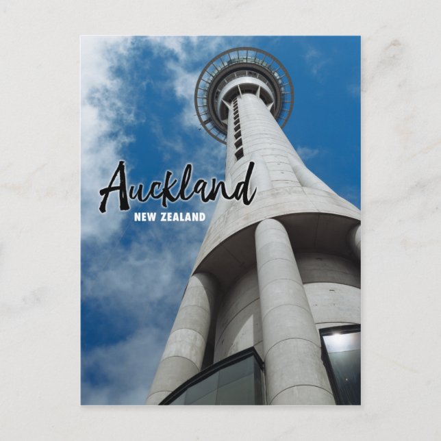 Auckland Nya Zeeland Vykort (Framsida)
