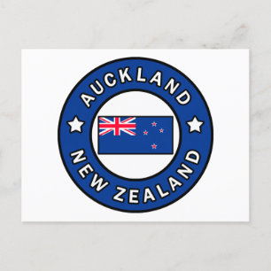 Auckland Nya Zeeland Vykort