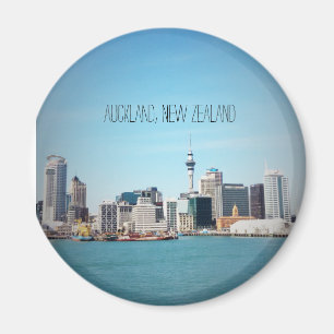 Auckland nyazeeländsk horisont magnet
