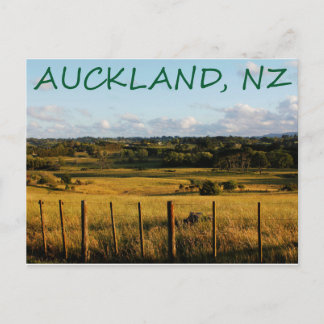 Auckland, nyzeeländskt postkort vykort